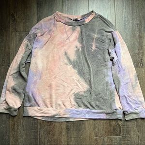 White birch tie dye